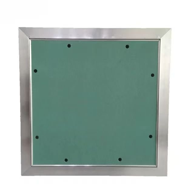Gypsum access panel with aluminum frame for ceiling